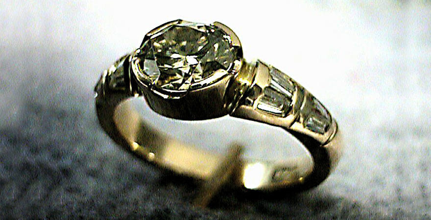 close up photo of a ring